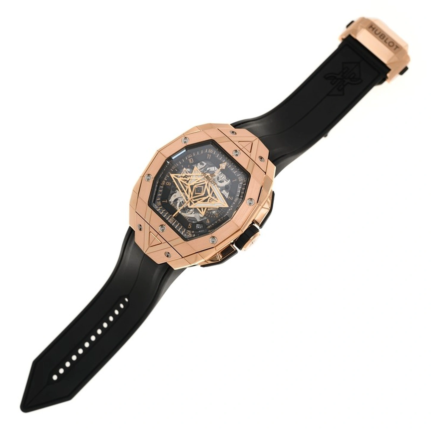 Hublot Watch For Men - Big Bang Unico Sang Bleu III, King Gold