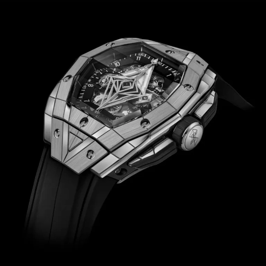 Hublot Watch For Men - Big Bang Unico Sang Bleu III, Titanium