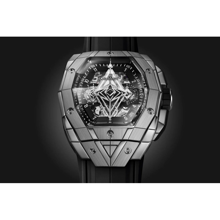 Hublot Watch For Men - Big Bang Unico Sang Bleu III, Titanium
