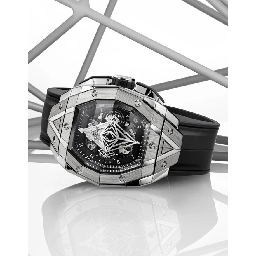 Hublot Watch For Men - Big Bang Unico Sang Bleu III, Titanium