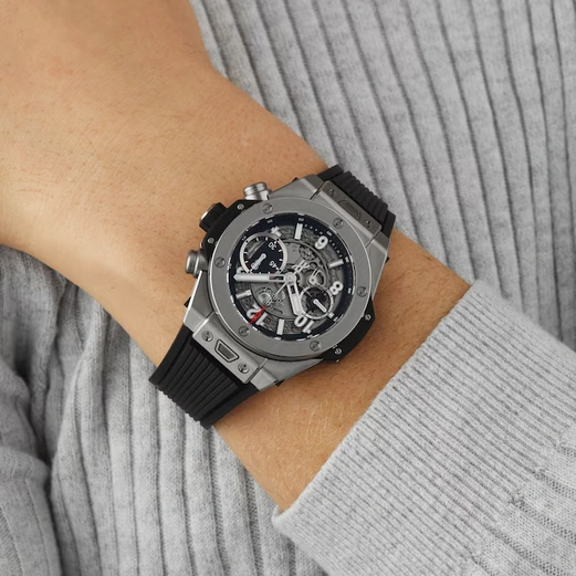Hublot Watch For Men - Big Bang Unico Titanium, 45 mm (441.NX.1170.RX)