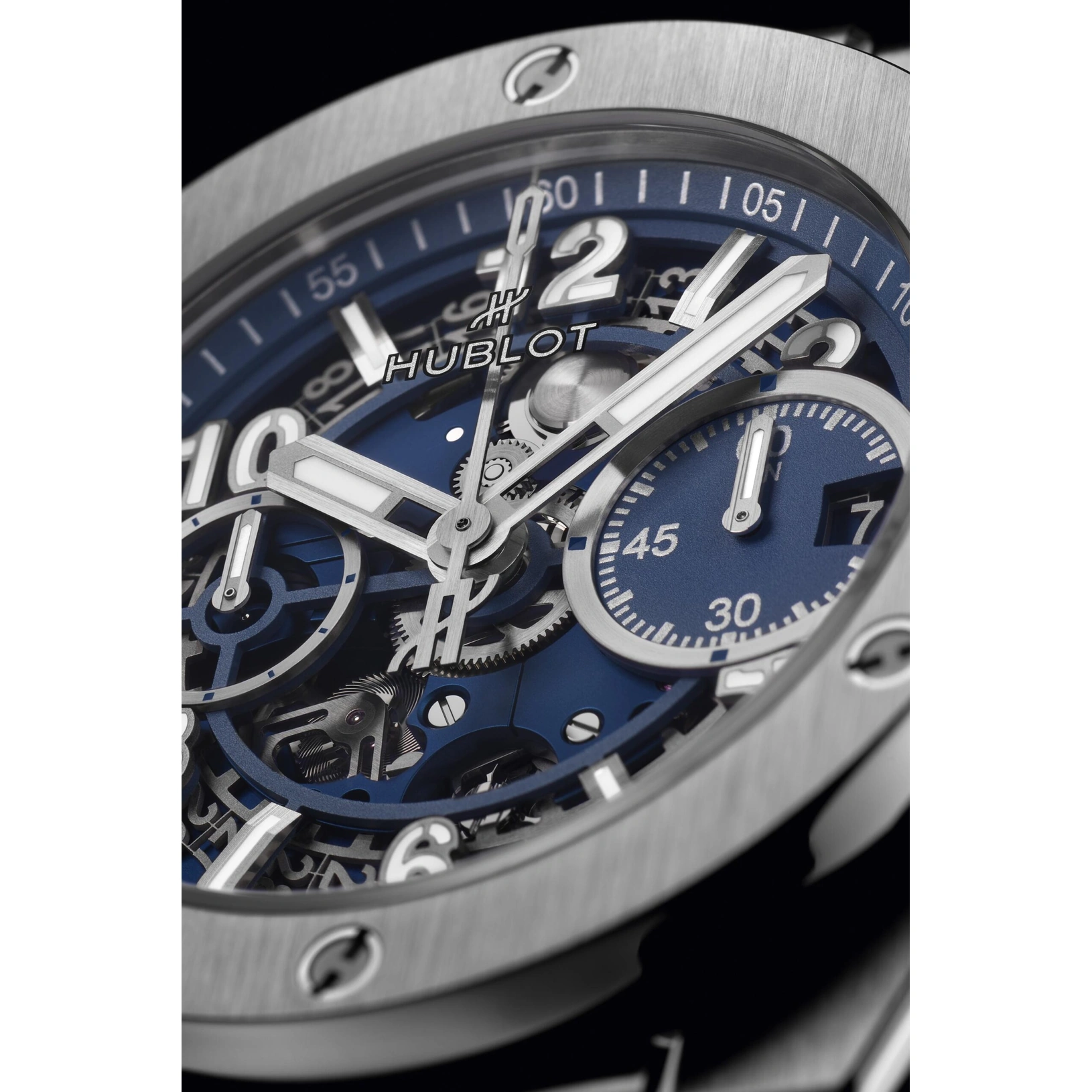 Hublot Watch For Men - Big Bang Unico Titanium, 45 mm, Ceramic Bezel