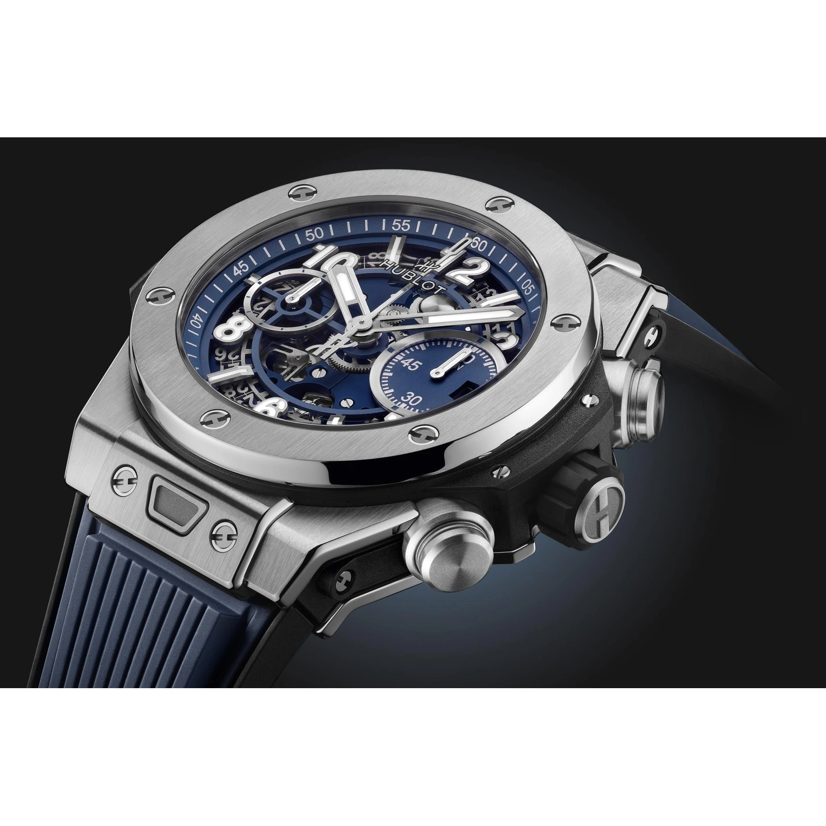 Hublot Watch For Men - Big Bang Unico Titanium, 45 mm, Ceramic Bezel