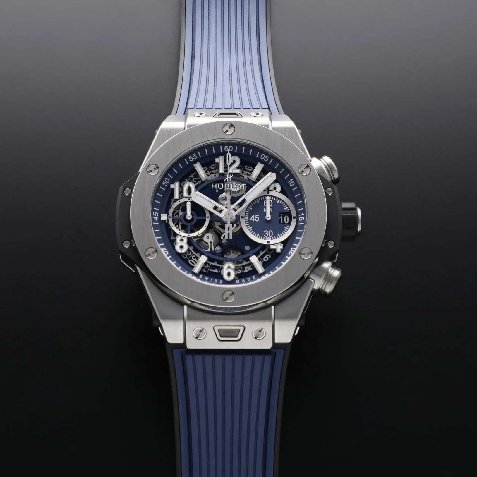 Hublot Watch For Men - Big Bang Unico Titanium, 45 mm, Ceramic Bezel