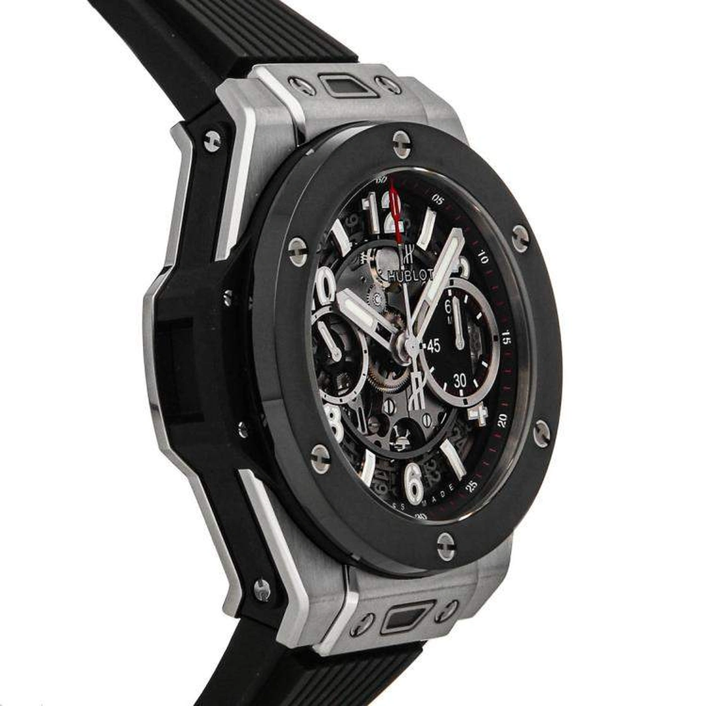 Hublot Watch For Men - Big Bang Unico Titanium-King Gold, 45 mm