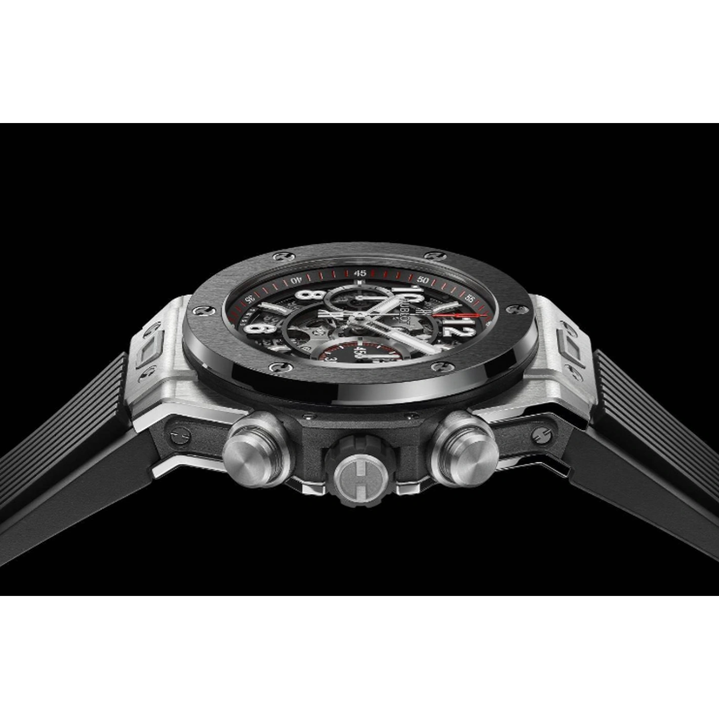 Hublot Watch For Men - Big Bang Unico Titanium-King Gold, 45 mm