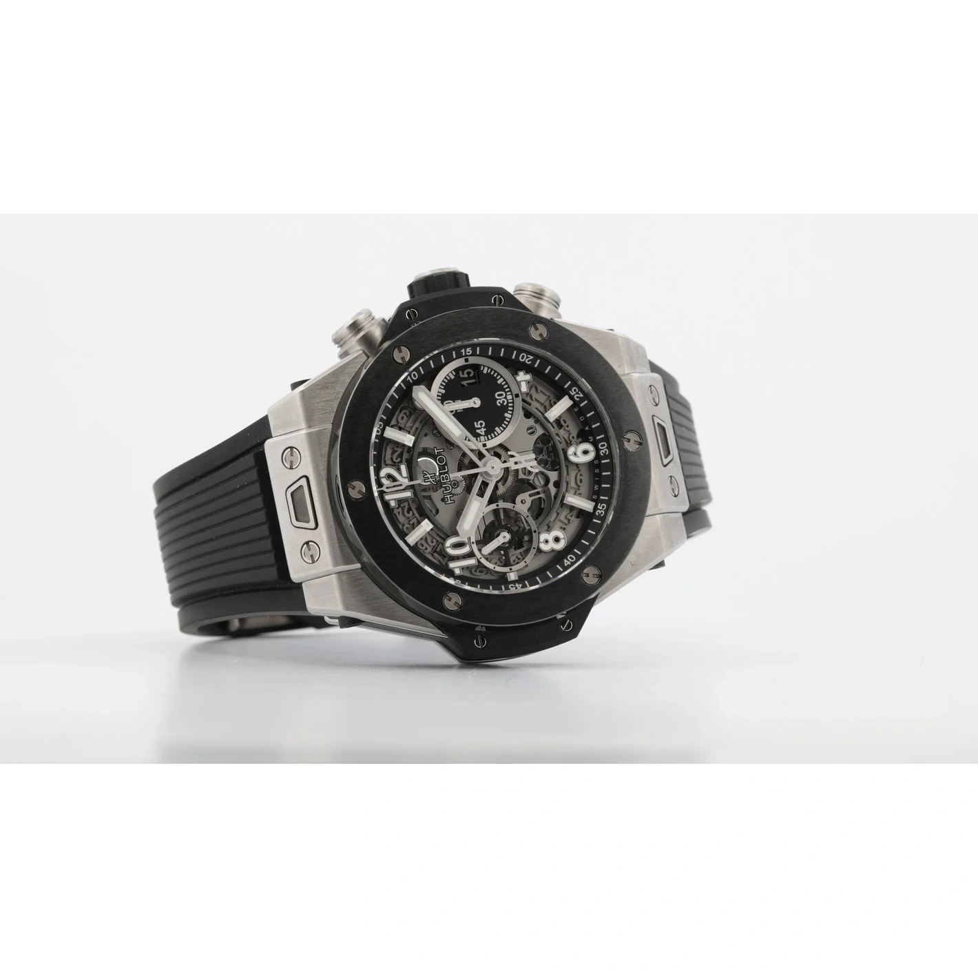 Hublot Watch For Men - Big Bang Unico Titanium-King Gold, 45 mm