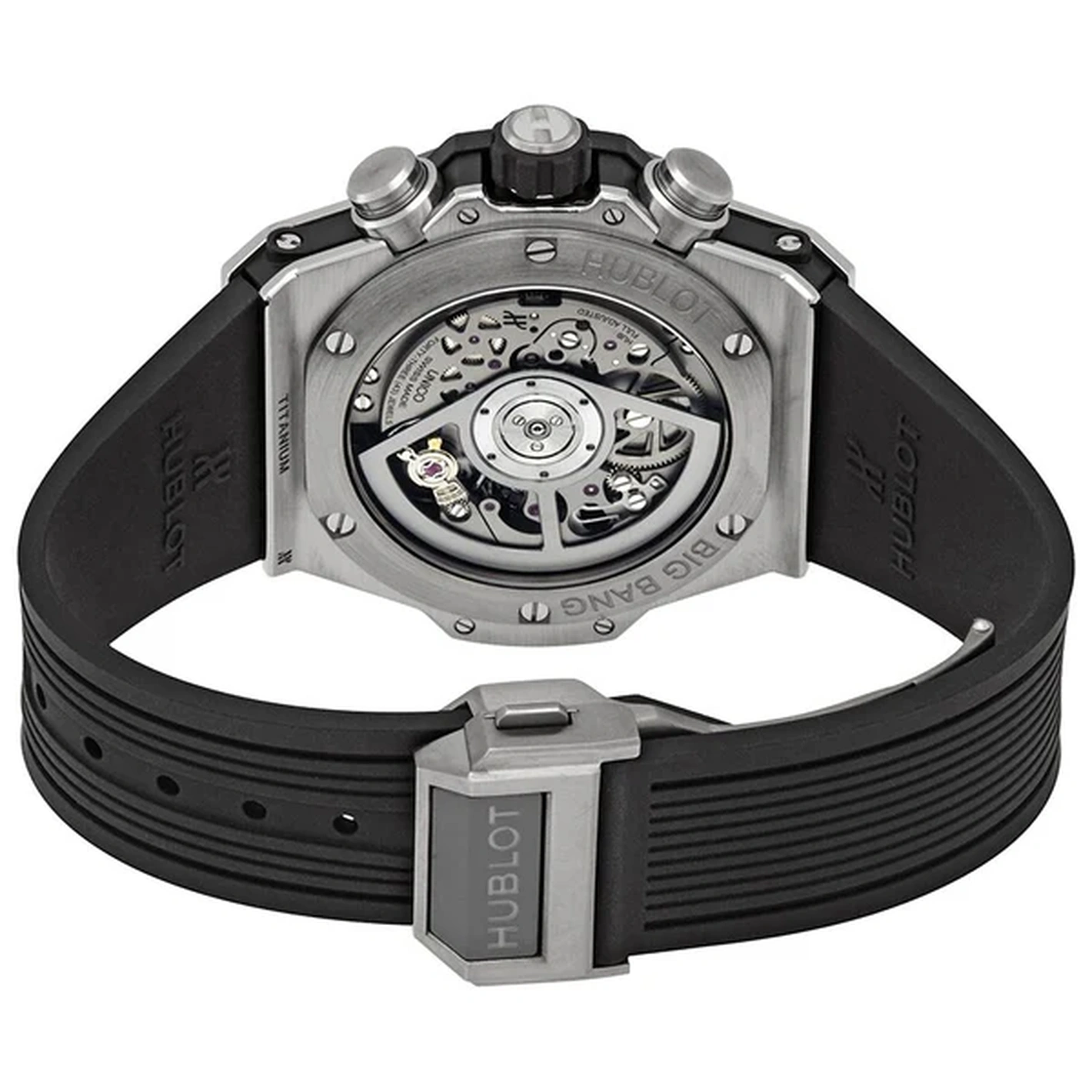 Hublot Watch For Men - Big Bang Unico Titanium-King Gold, 45 mm