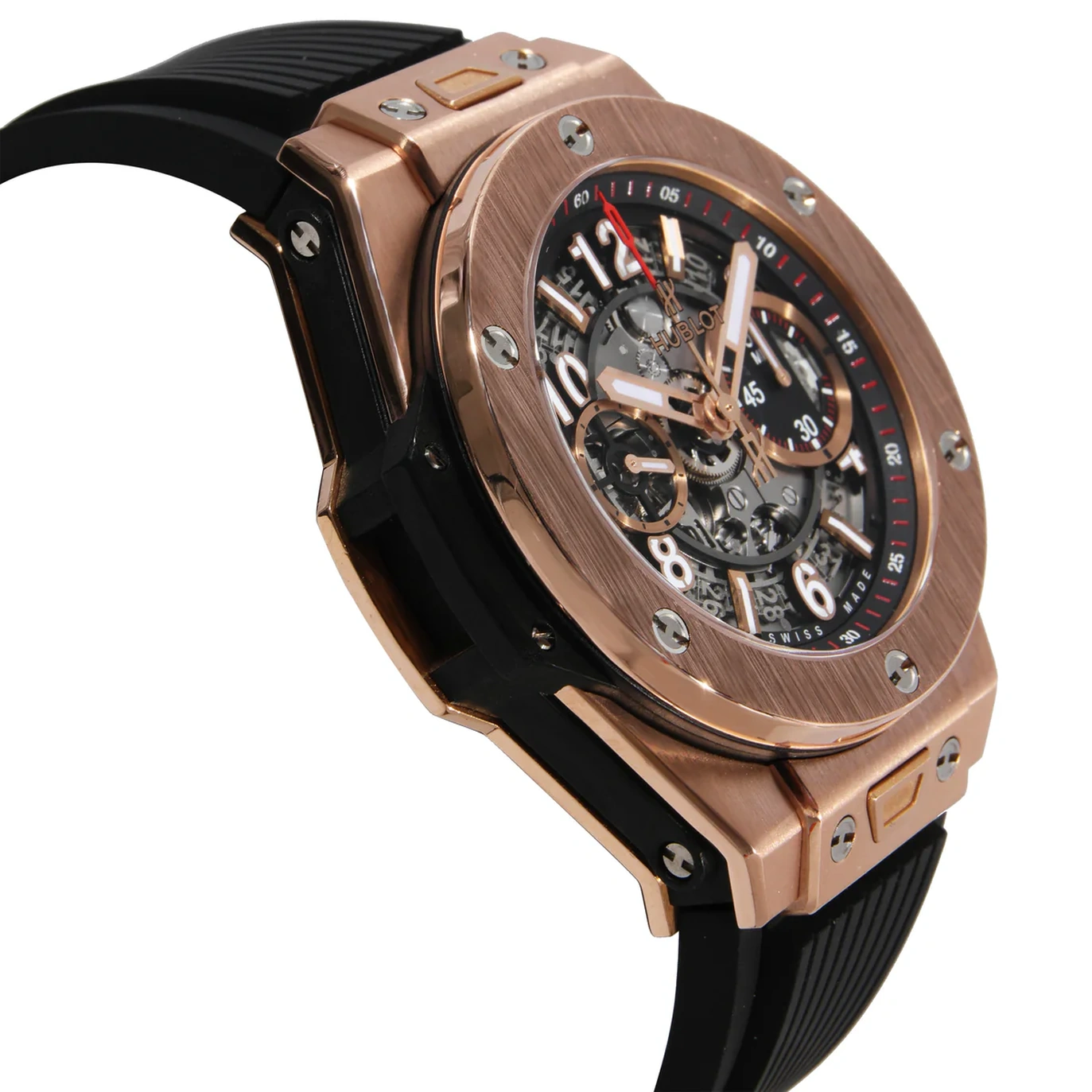 Hublot Watch For Men - Big Bang Unico, King Gold Rubber, 45 mm