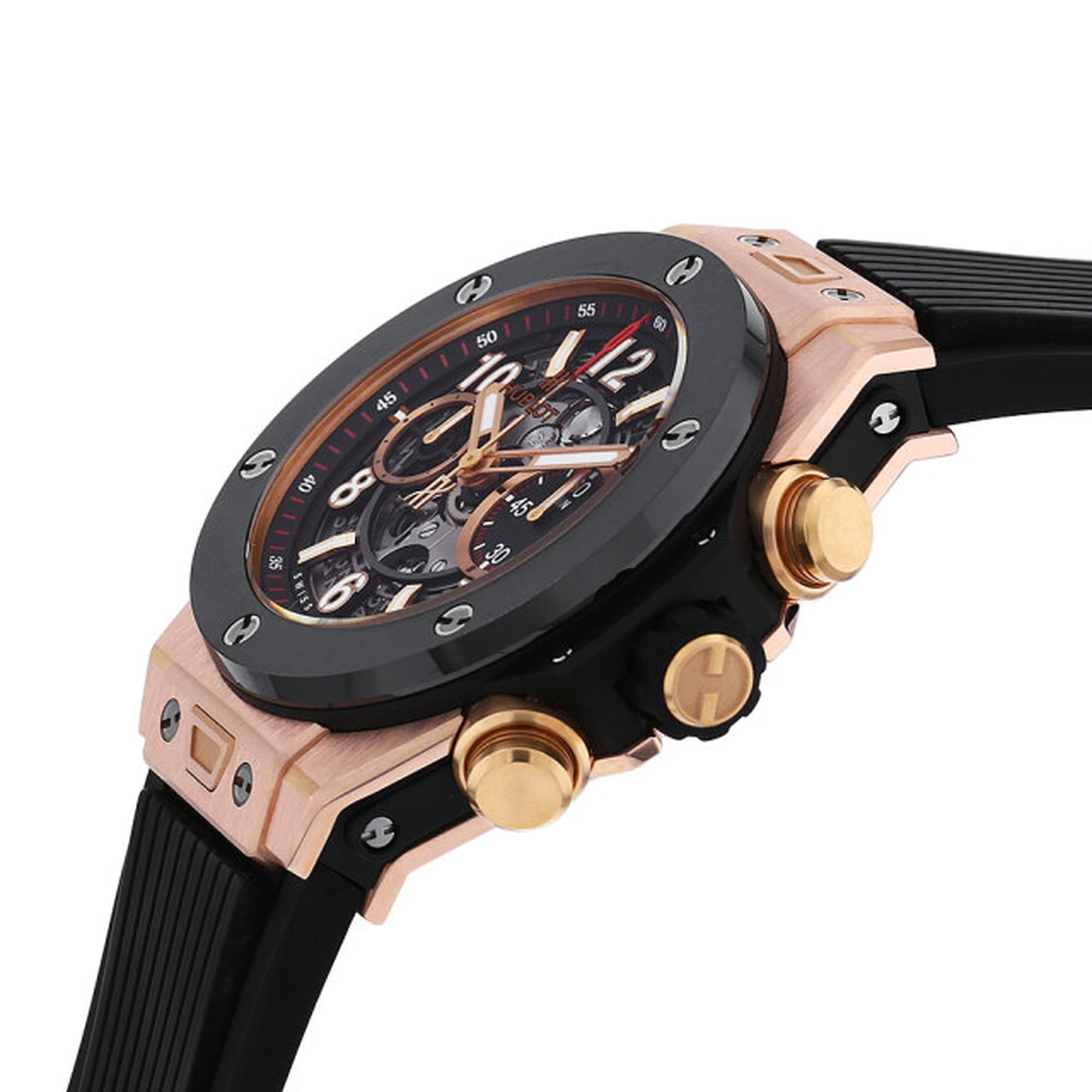 Hublot Watch For Men - Big Bang Unico, King Gold Rubber, 45 mm