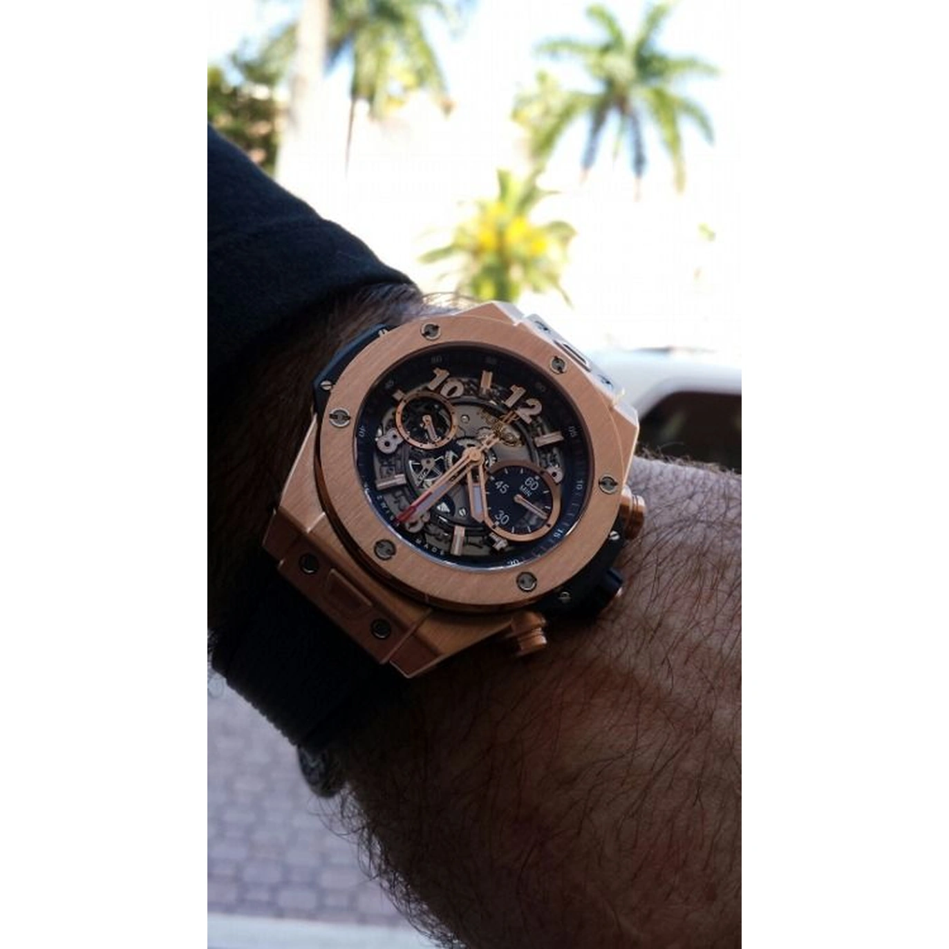 Hublot Watch For Men - Big Bang Unico, King Gold Rubber, 45 mm