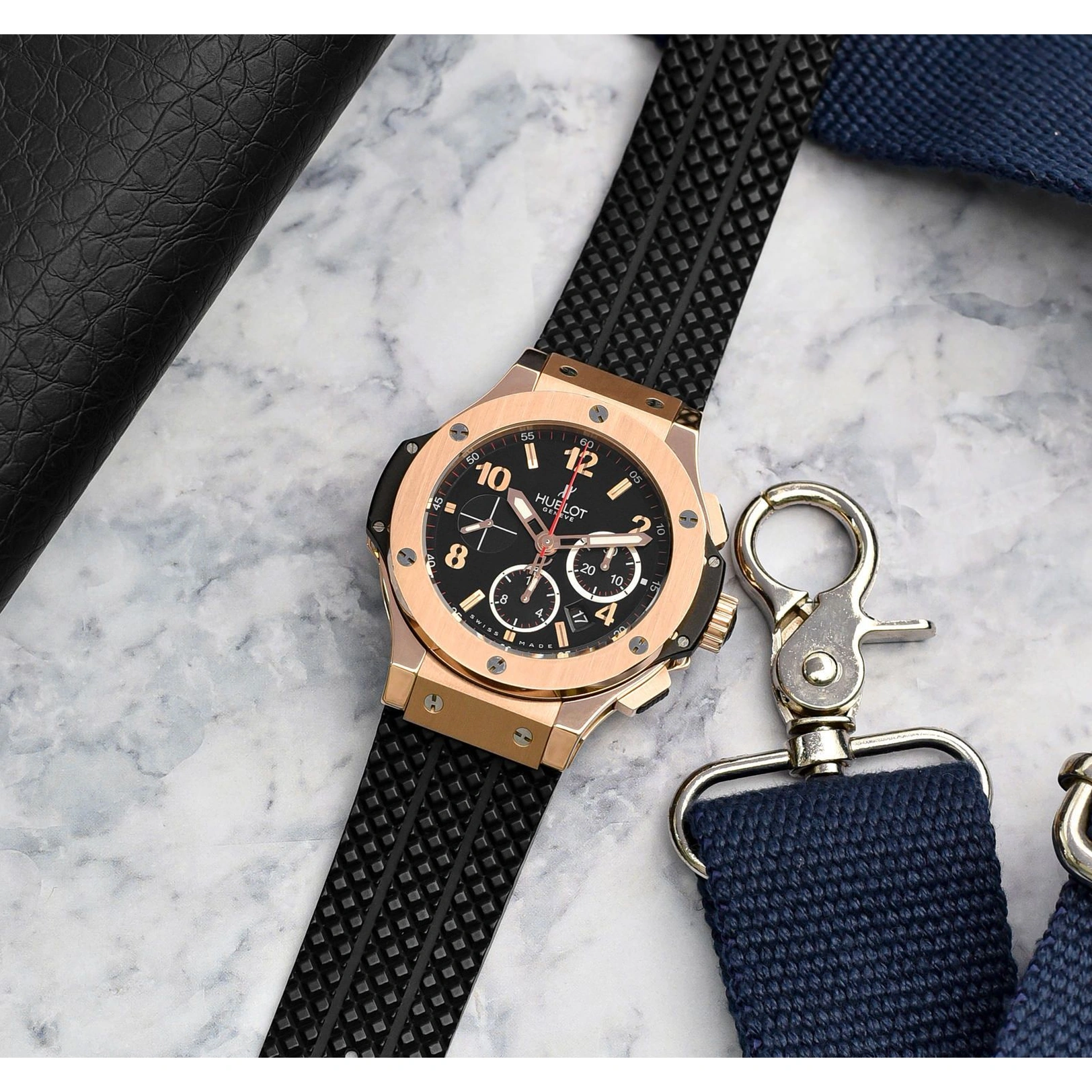 Hublot Watch For Men - Big Bang, Platinum, Black Dial