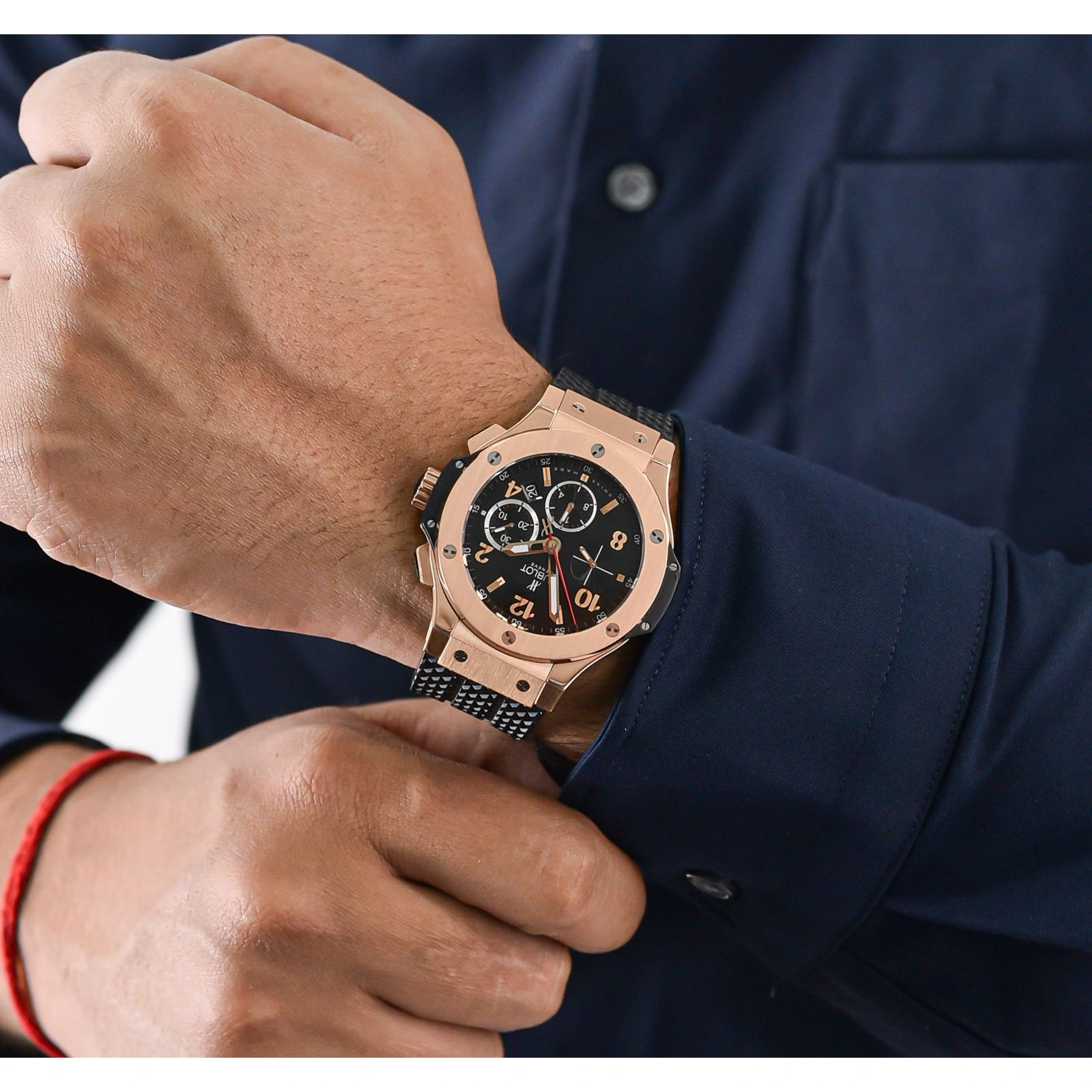 Hublot Watch For Men - Big Bang, Platinum, Black Dial