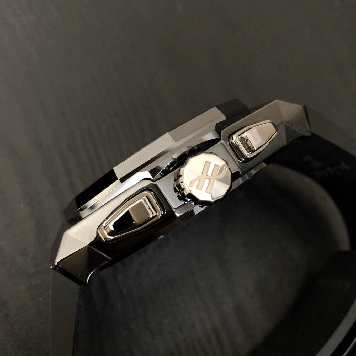 Hublot Watch For Men - Classic Fusion 45 Aerofusion Chronograph Orlinski Black Magic