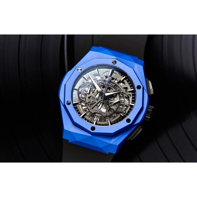 Hublot Watch For Men - Classic Fusion 45 Aerofusion Chronograph Orlinski, Magic Gold