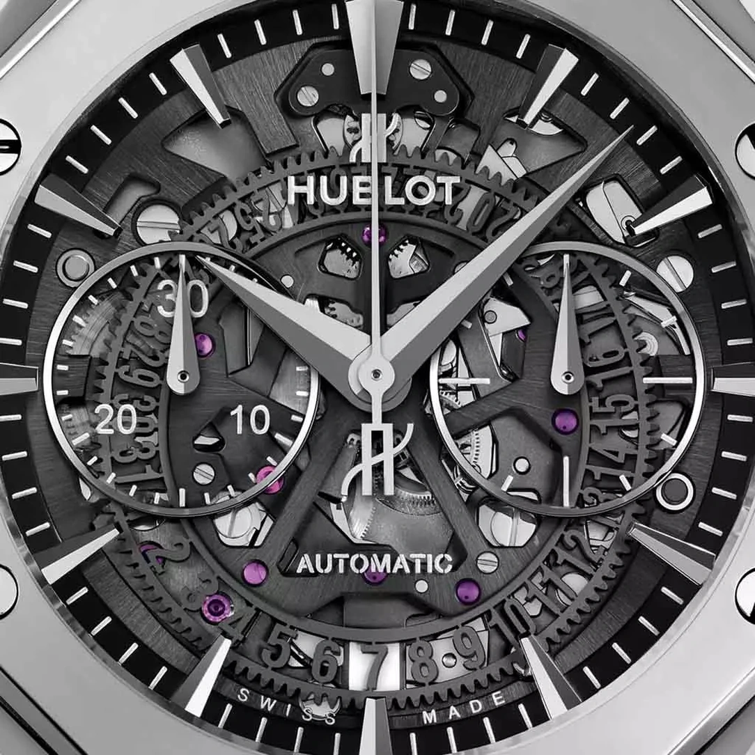 Hublot Watch For Men - Classic Fusion 45 Aerofusion Chronograph Orlinski, Titanium