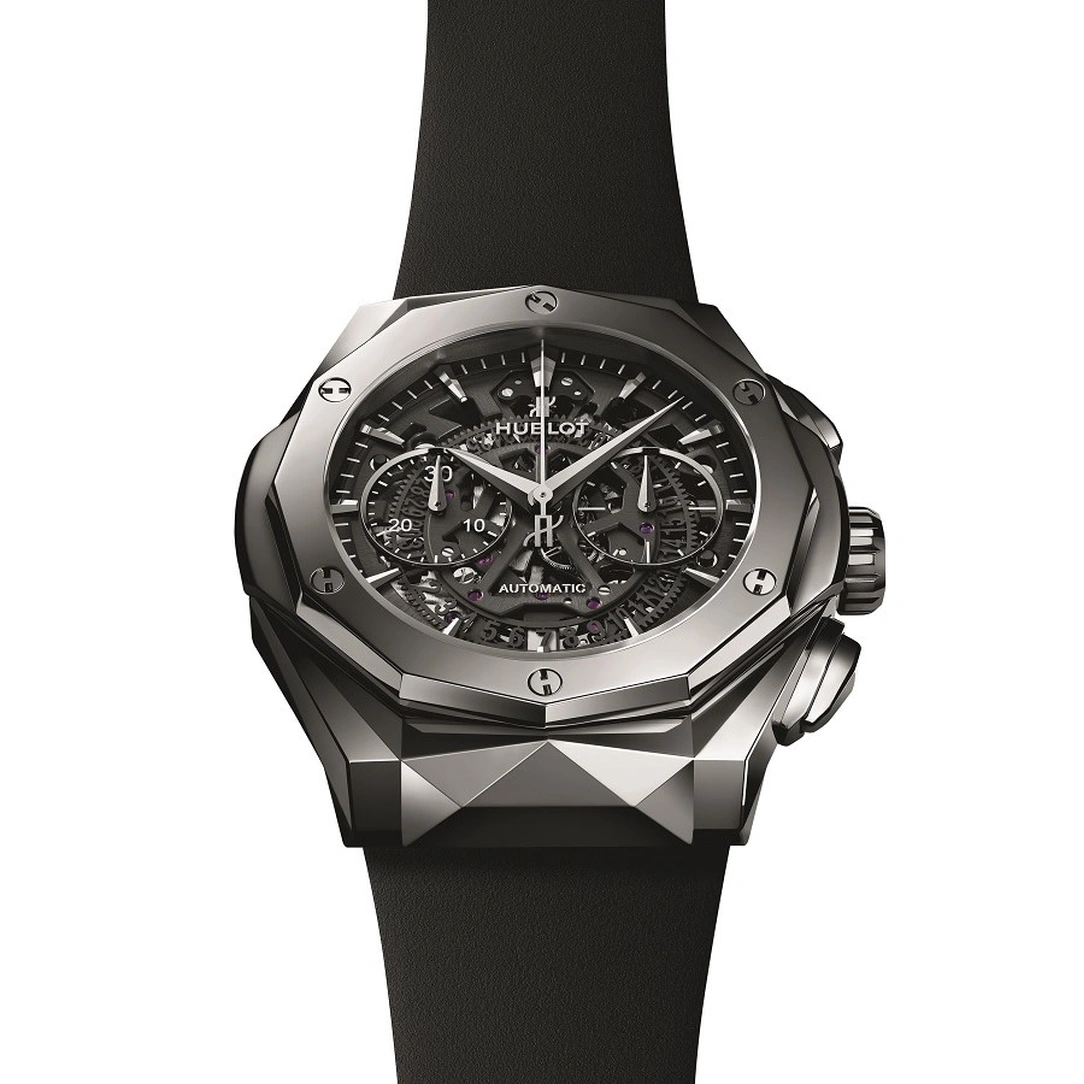 Hublot Watch For Men - Classic Fusion 45 Aerofusion Chronograph Orlinski, Titanium