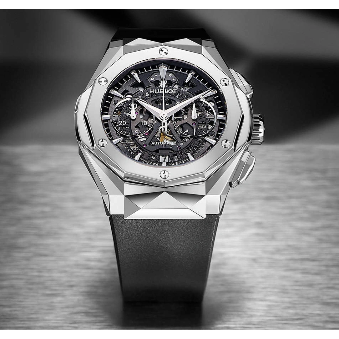 Hublot Watch For Men - Classic Fusion 45 Aerofusion Chronograph Orlinski, Titanium