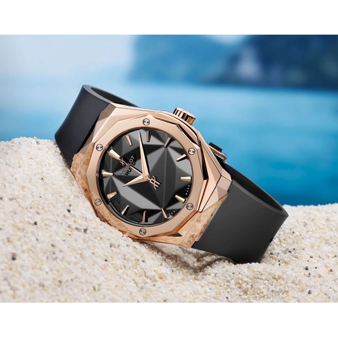 Hublot Watch For Men - Classic Fusion Aerofusion Chronograph Orlinski, King Gold-Steel