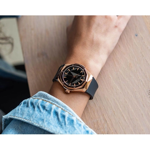 Hublot Watch For Men - Classic Fusion Aerofusion Chronograph Orlinski, King Gold-Steel