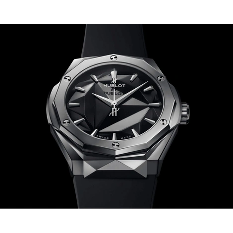 Hublot Watch For Men - Classic Fusion Aerofusion Chronograph Orlinski, Titanium-Steel