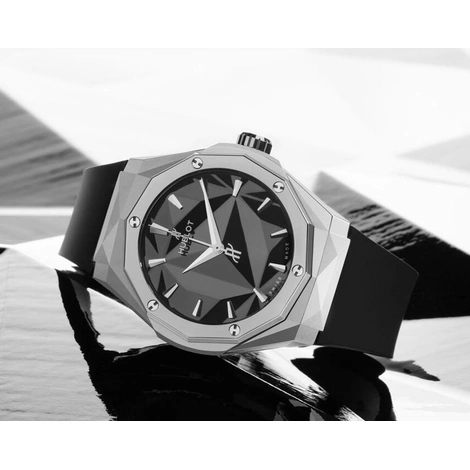 Hublot Watch For Men - Classic Fusion Aerofusion Chronograph Orlinski, Titanium-Steel