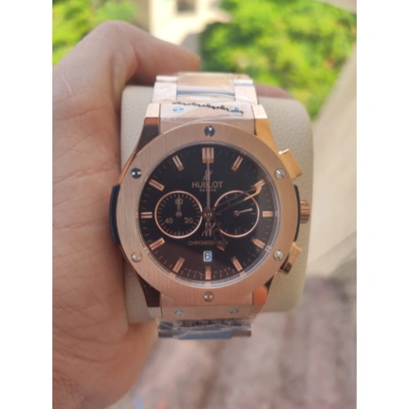Hublot Watch For Men - Classic Fusion Aerofusion Chronograph, King Gold