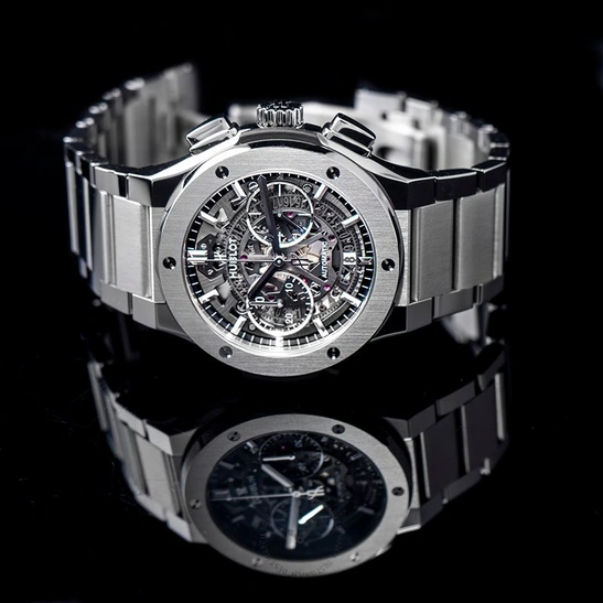 Hublot Watch For Men - Classic Fusion Aerofusion, Titanium, 45 mm