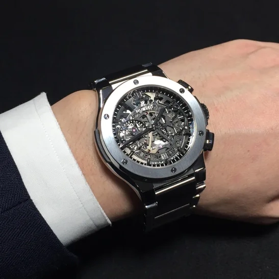 Hublot Watch For Men - Classic Fusion Aerofusion, Titanium, 45 mm