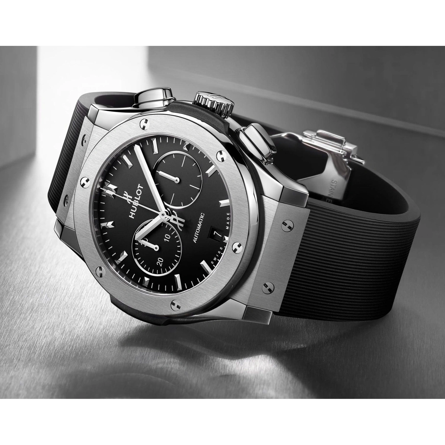 Hublot Watch For Men - Classic Fusion Chronograph Titanium, 42 mm (541.NX.1171.RX)