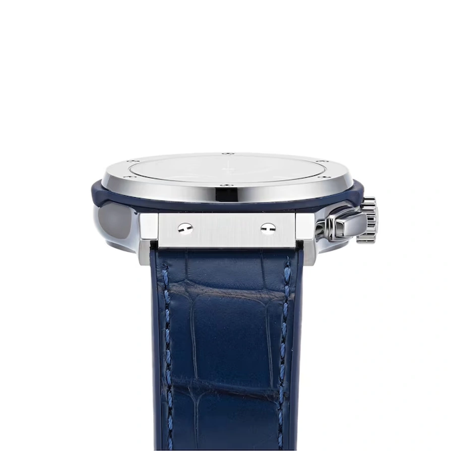 Hublot Watch For Men - Classic Fusion Chronograph Titanium, 42 mm, Leather-Rubber Strap (541.NX.7170.LR)