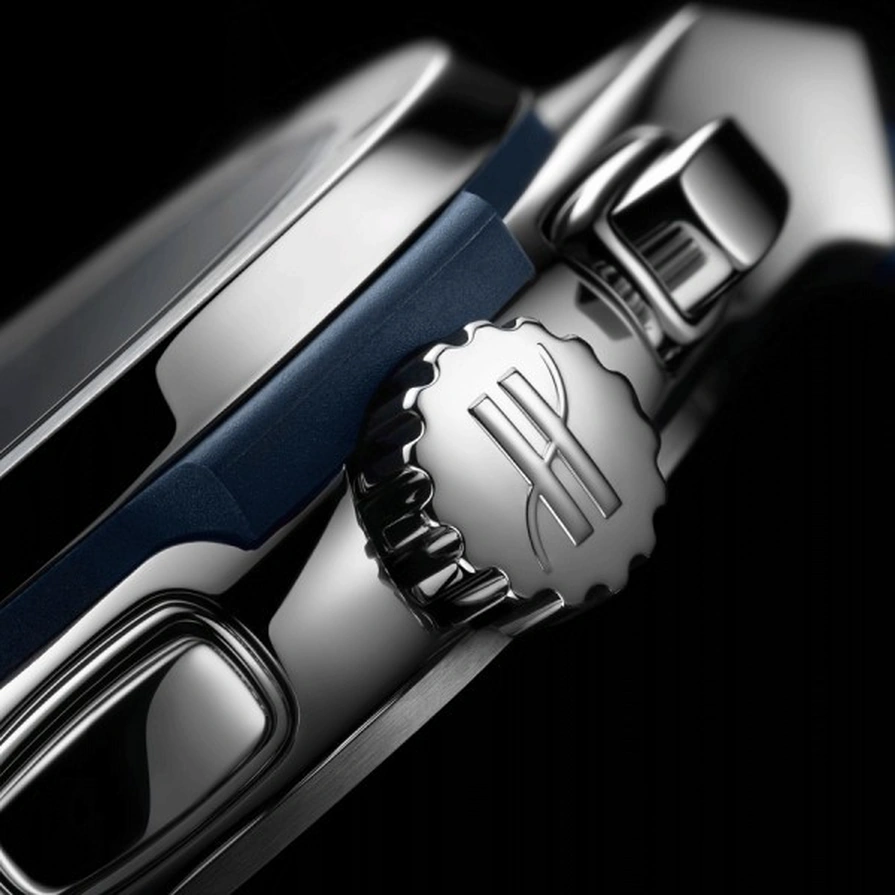 Hublot Watch For Men - Classic Fusion Chronograph Titanium, 42 mm, Leather-Rubber Strap (541.NX.7170.LR)