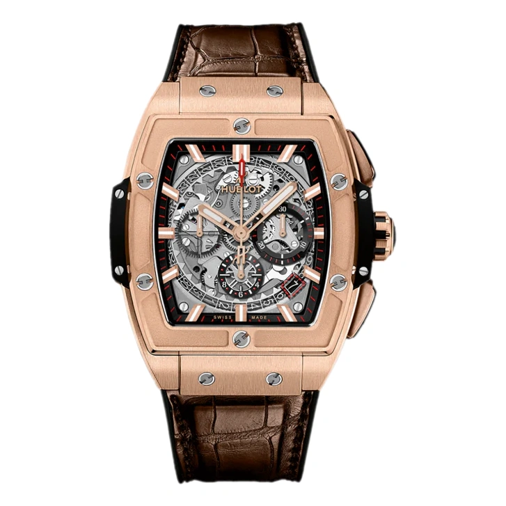 Hublot Watch For Men - Classic Fusion Chronograph, King Gold, 45 mm