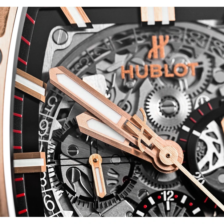 Hublot Watch For Men - Classic Fusion Chronograph, King Gold, 45 mm