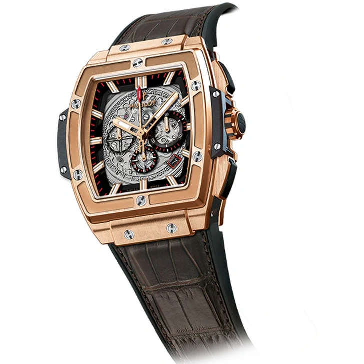 Hublot Watch For Men - Classic Fusion Chronograph, King Gold, 45 mm