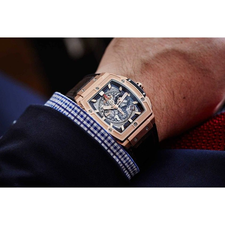 Hublot Watch For Men - Classic Fusion Chronograph, King Gold, 45 mm