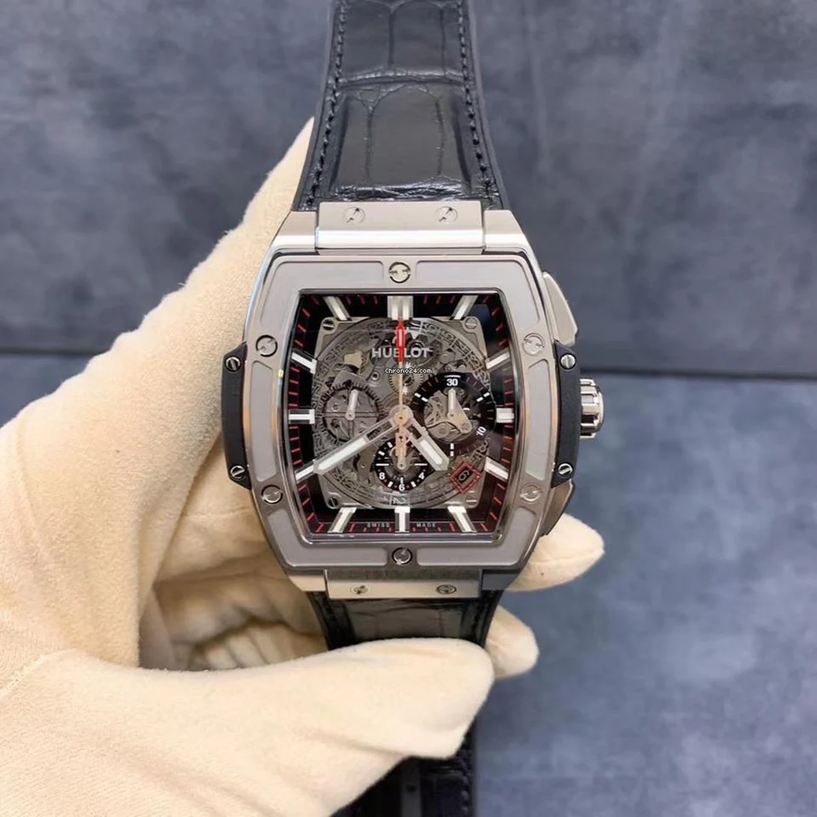 Hublot Watch For Men - Classic Fusion Chronograph, Titanium, 45 mm (601.NX.0173.LR)