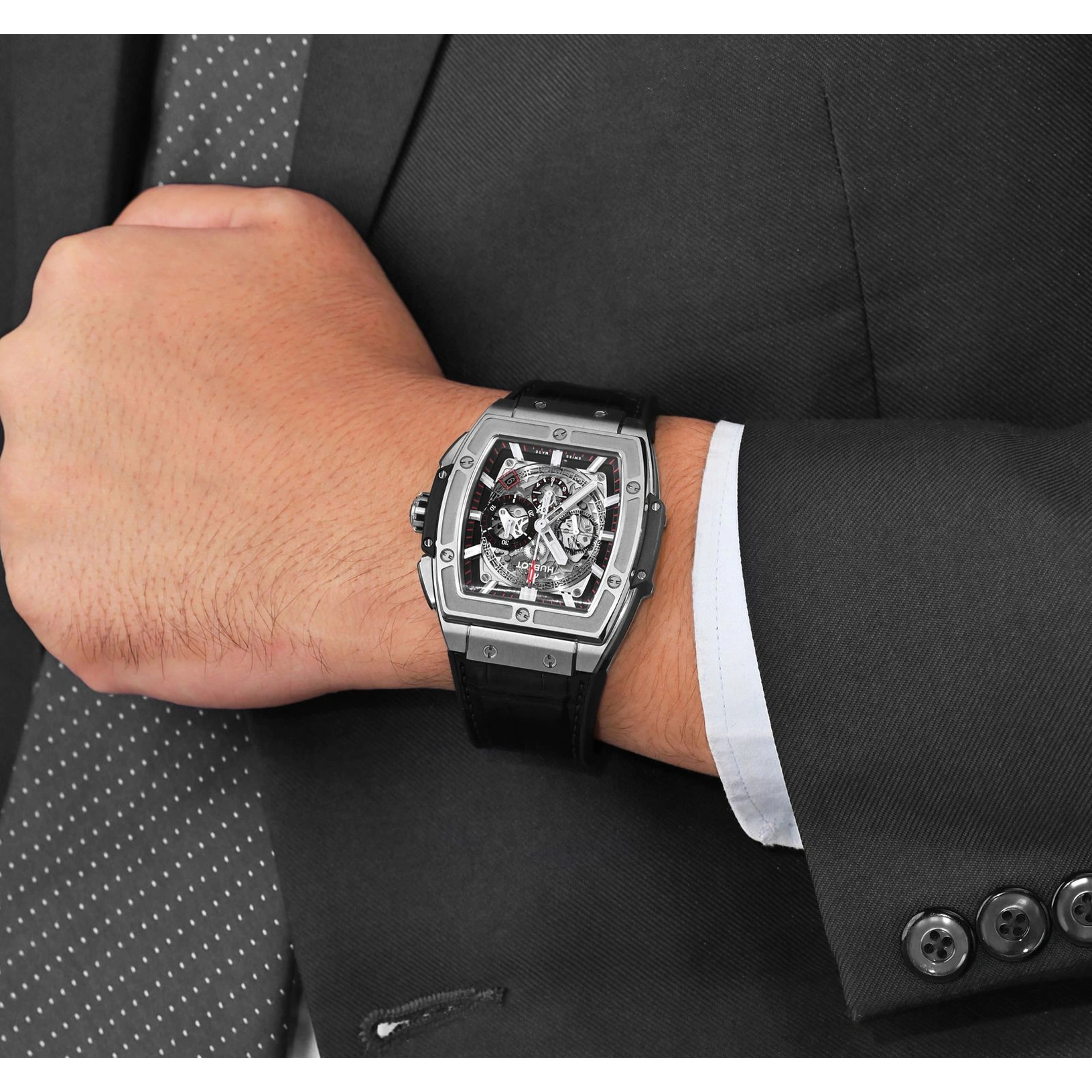 Hublot Watch For Men - Classic Fusion Chronograph, Titanium, 45 mm (601.NX.0173.LR)