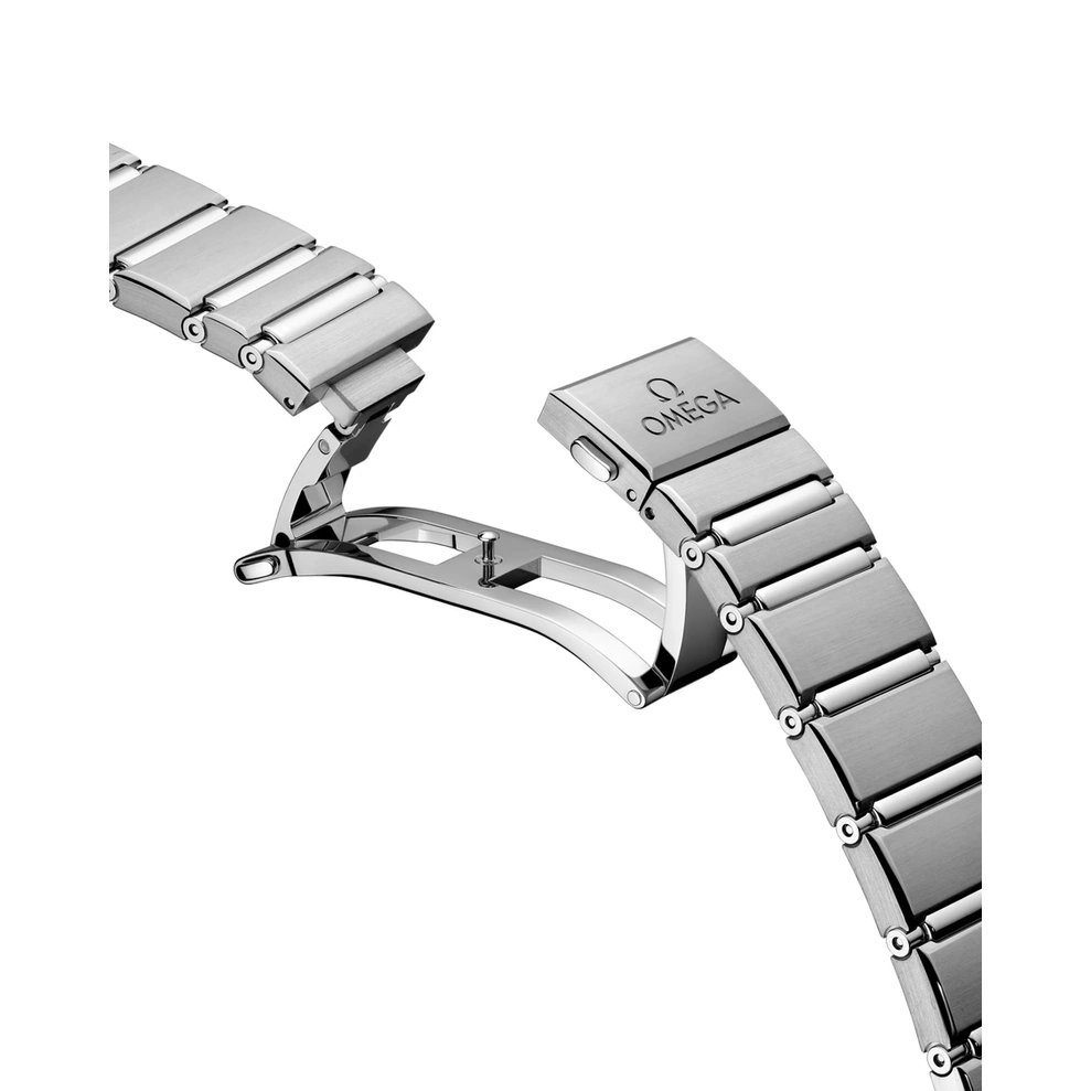 Omega Watch For Men - Constellation Co-Axial Master Chronometer, 41 mm, Steel on Steel, Blue Dial
