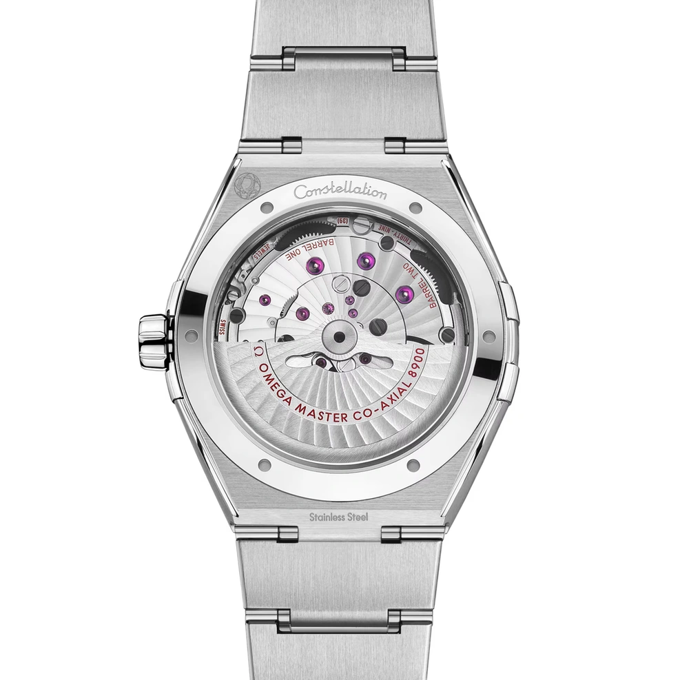 Omega Watch For Men - Constellation Co-Axial Master Chronometer, 41 mm, Steel on Steel, Green Dial