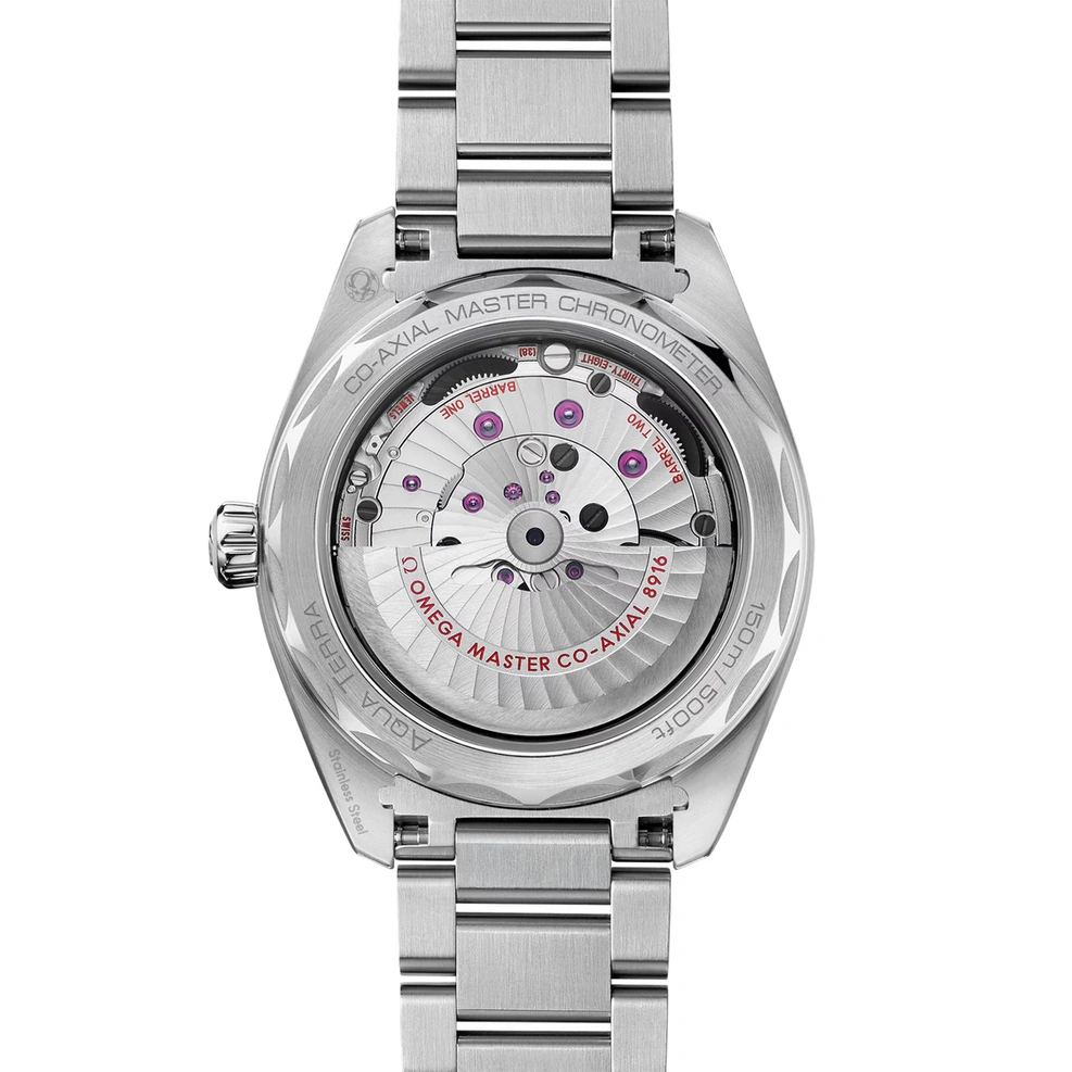 Omega Watch For Men - Seamaster Aqua Terra 150M Small Seconds 41 mm, Silvery Blue Dial