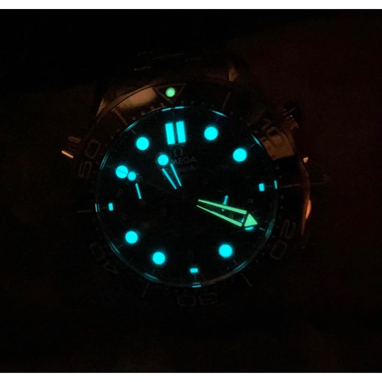 Omega Watch For Men - Seamaster Diver 300M Chronograph, 44 mm, Black Dial - Ref. 210.30.44.51.01.001