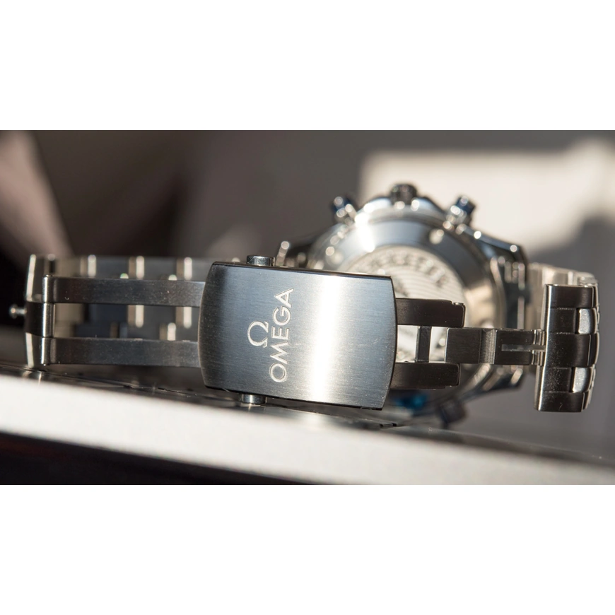 Omega Watch For Men - Seamaster Diver 300M Chronograph, 44 mm, Steel, Blue Dial - Ref. 212.30.44.50.03.001