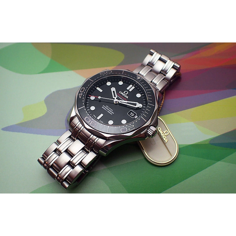 Omega Watch For Men - Seamaster Diver 300M Co-Axial 41 mm, Steel on Steel - Ref. 212.30.41.20.01.003