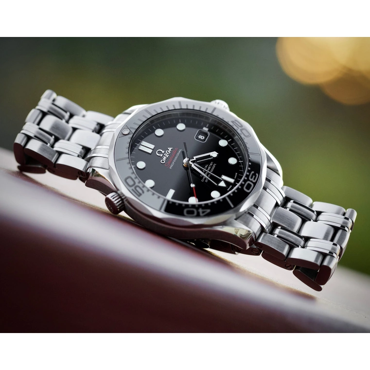 Omega Watch For Men - Seamaster Diver 300M Co-Axial 41 mm, Steel on Steel - Ref. 212.30.41.20.01.003
