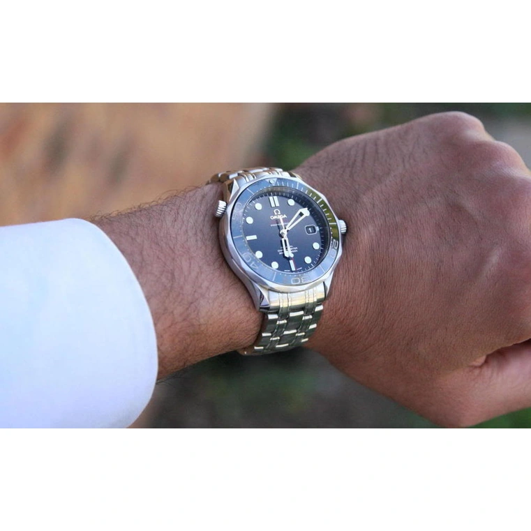 Omega Watch For Men - Seamaster Diver 300M Co-Axial 41 mm, Steel on Steel - Ref. 212.30.41.20.01.003