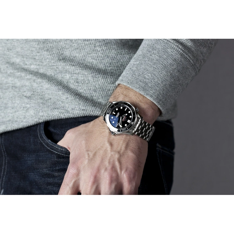 Omega Watch For Men - Seamaster Diver 300M Co-Axial 41 mm, Steel on Steel - Ref. 212.30.41.20.01.003