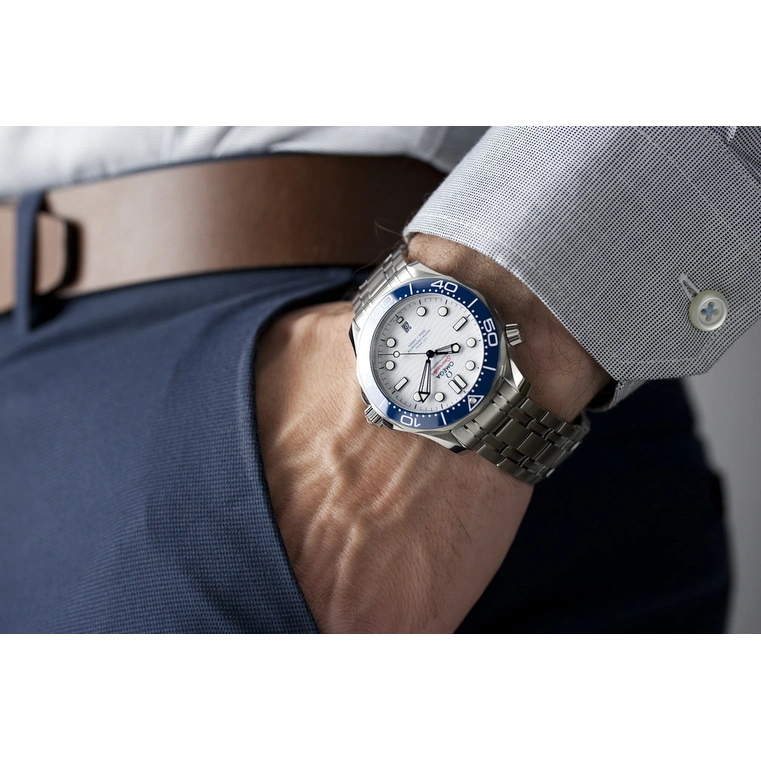 Omega Watch For Men - Seamaster Diver 300M Tokyo 2020 - Ref. 522.30.42.20.04.001