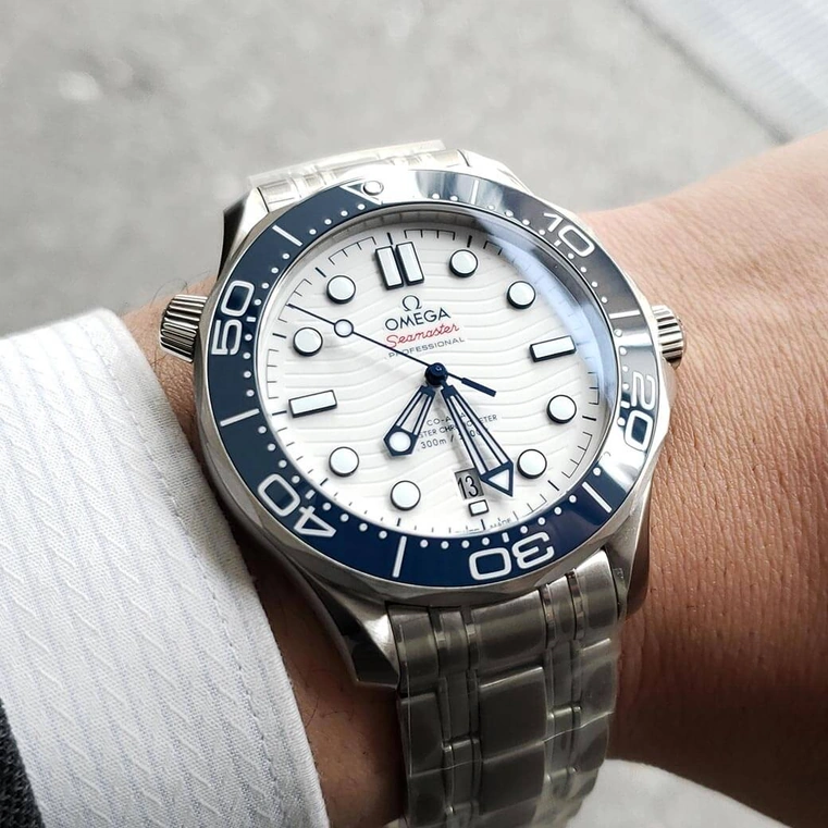 Omega Watch For Men - Seamaster Diver 300M Tokyo 2020 - Ref. 522.30.42.20.04.001