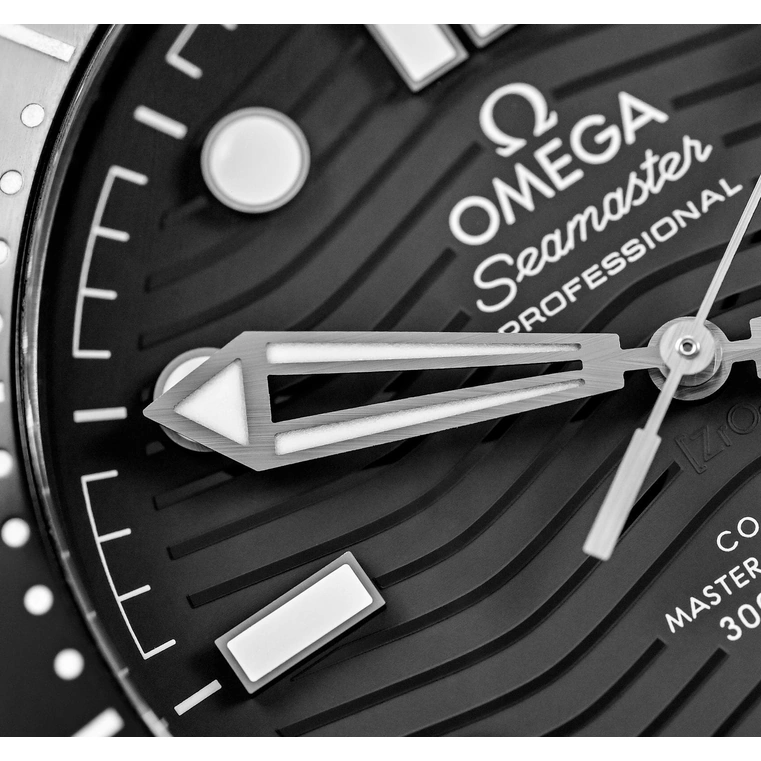 Omega Watch For Men - Seamaster Diver 300M, Black Ceramic Titanium, 44 mm, Black Dial - Ref. 210.92.44.20.01.001